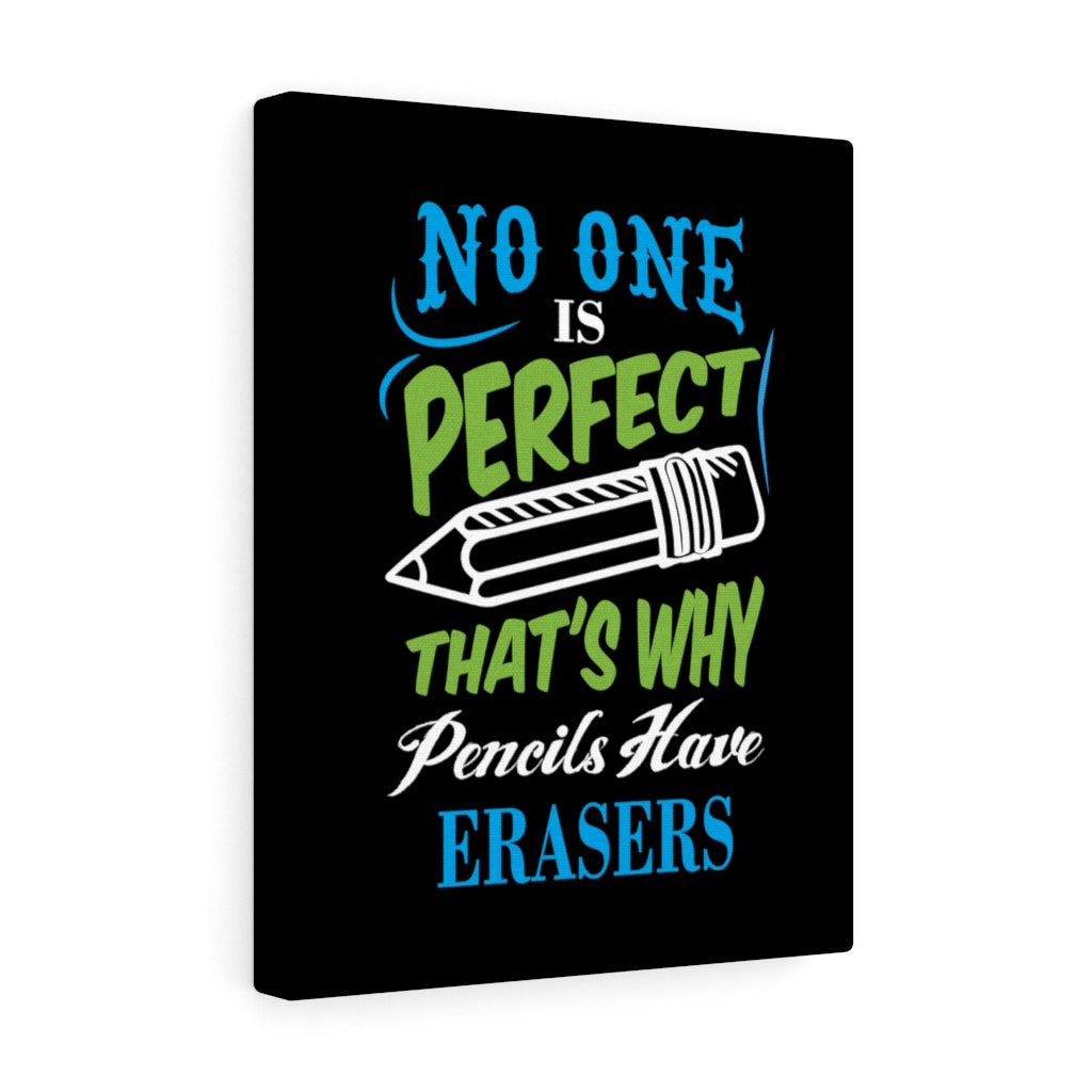 Scripture Walls Inspirational Wall Art No One Is Perfect Wall Art Motivational Motto Inspiring Prints Artwork Decor Ready to Hang Unframed-Express Your Love Gifts