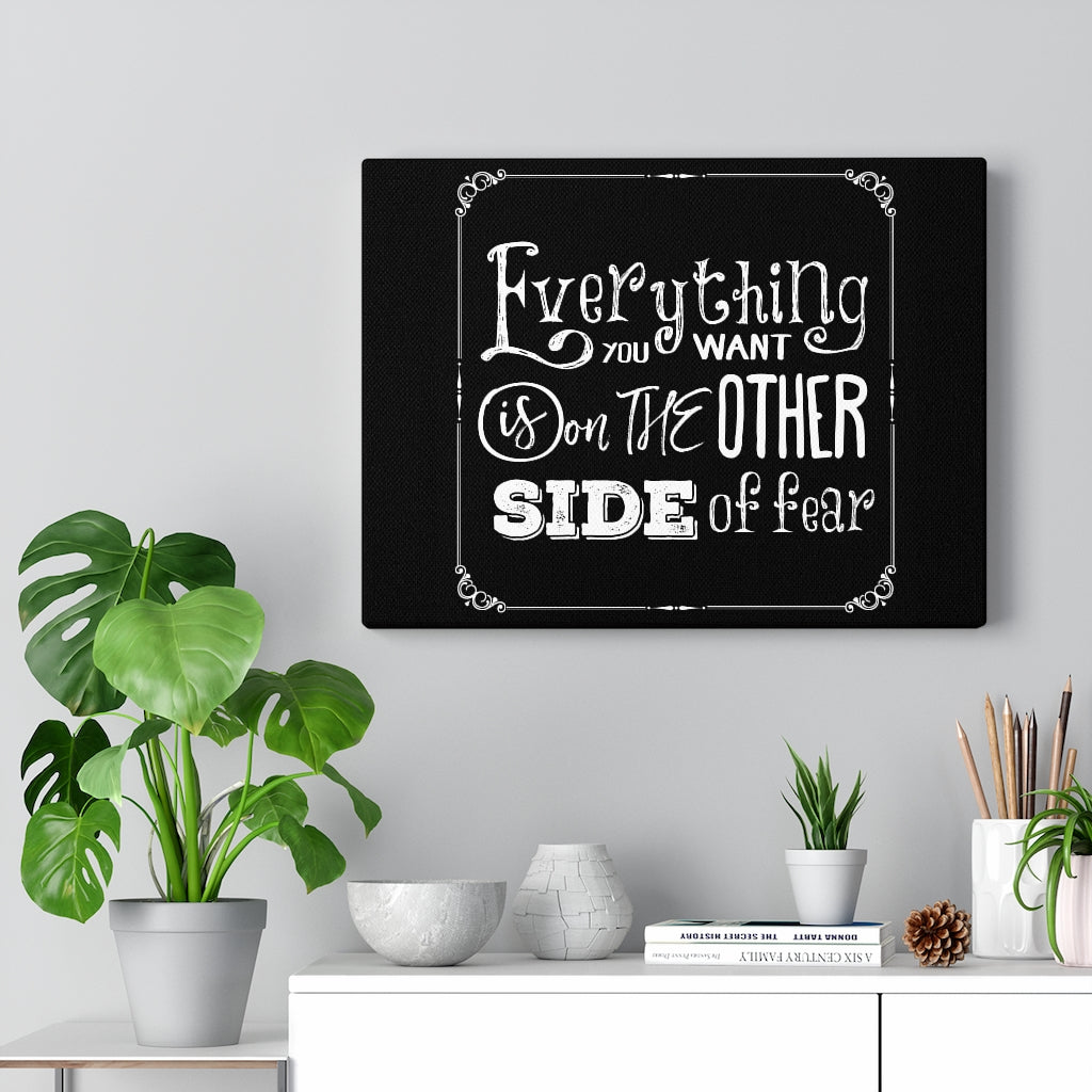 Scripture Walls Inspirational Wall Art On The Other Side Wall Art Motivational Motto Inspiring Prints Artwork Decor Ready to Hang Unframed-Express Your Love Gifts