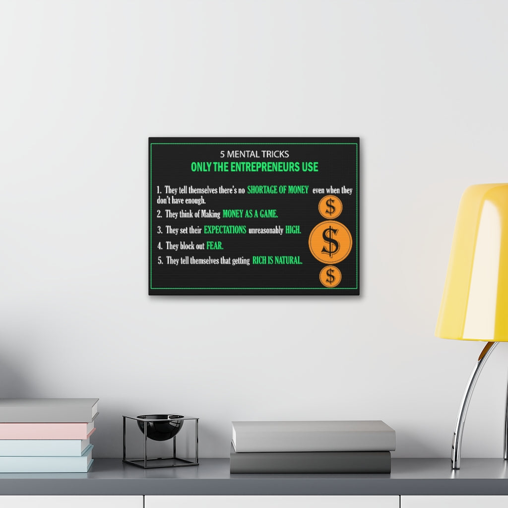 Scripture Walls Inspirational Wall Art Only The Entrepreneurs Use Motivation Wall Decor for Home Office Gym Inspiring Success Quote Print Ready to Hang Unframed-Express Your Love Gifts