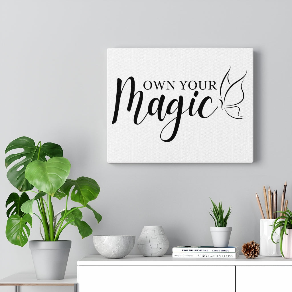 Scripture Walls Inspirational Wall Art Own Your Magic Wall Art Motivation Wall Decor for Home Office Gym Inspiring Success Quote Print Ready to Hang Unframed-Express Your Love Gifts