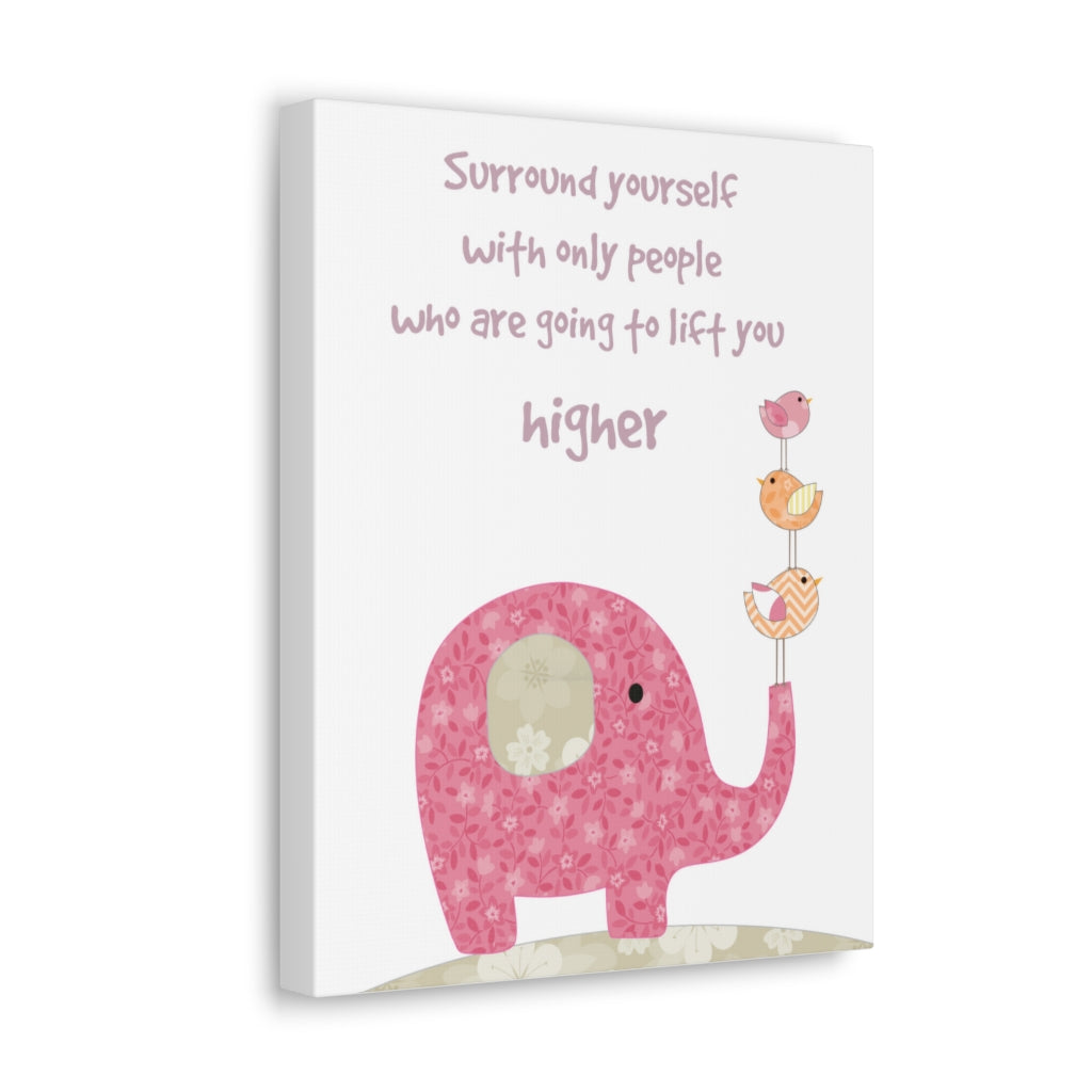 Scripture Walls Inspirational Wall Art People Lift You Higher Motivation Wall Decor for Home Office Gym Inspiring Success Quote Print Ready to Hang Unframed-Express Your Love Gifts