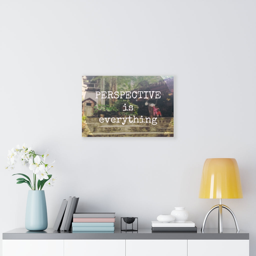 Scripture Walls Inspirational Wall Art Perspective is Everything Motivational Print Ready to Hang Artwork Unframed-Express Your Love Gifts