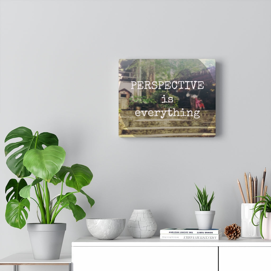 Scripture Walls Inspirational Wall Art Perspective is Everything Motivational Print Ready to Hang Artwork Unframed-Express Your Love Gifts