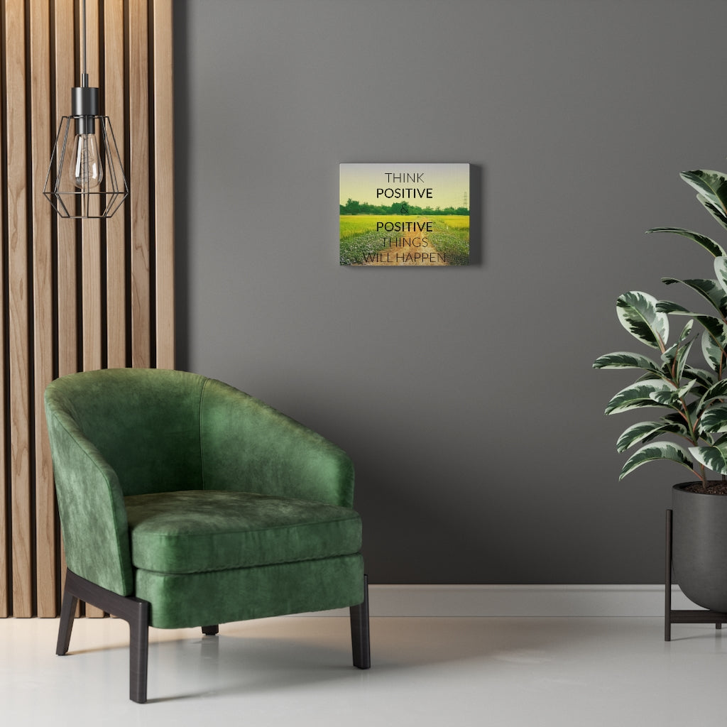 Scripture Walls Inspirational Wall Art Positive Things Will Happen Motivational Print Ready to Hang Artwork Unframed-Express Your Love Gifts