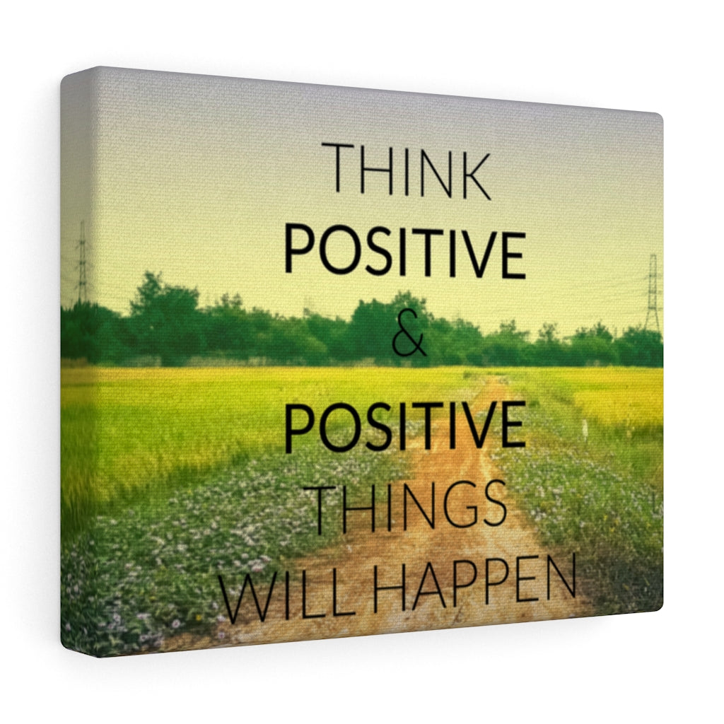 Scripture Walls Inspirational Wall Art Positive Things Will Happen Motivational Print Ready to Hang Artwork Unframed-Express Your Love Gifts