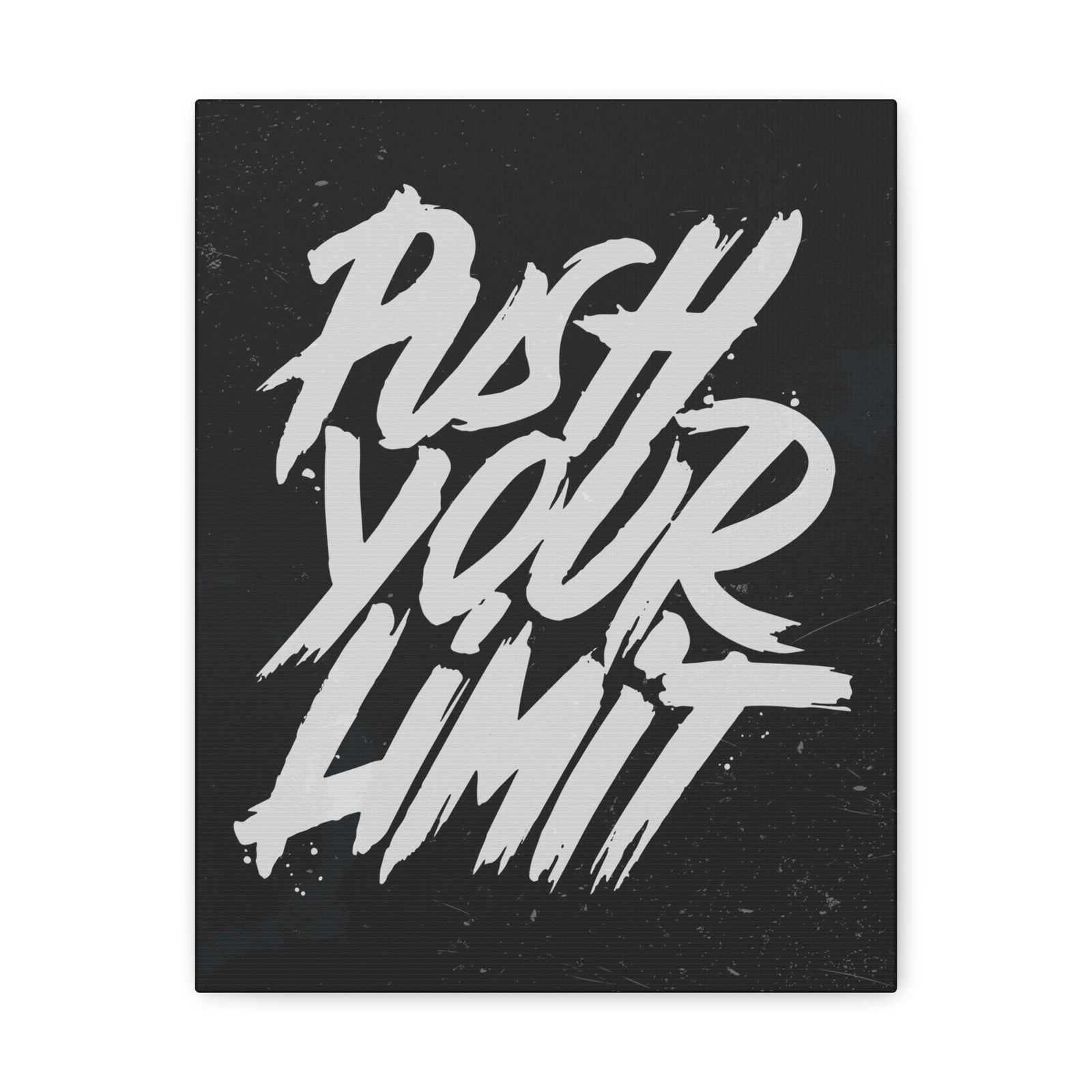 Scripture Walls Inspirational Wall Art Push Your Limit Motivation Wall Decor for Home Office Gym Inspiring Success Quote Print Ready to Hang Unframed-Express Your Love Gifts