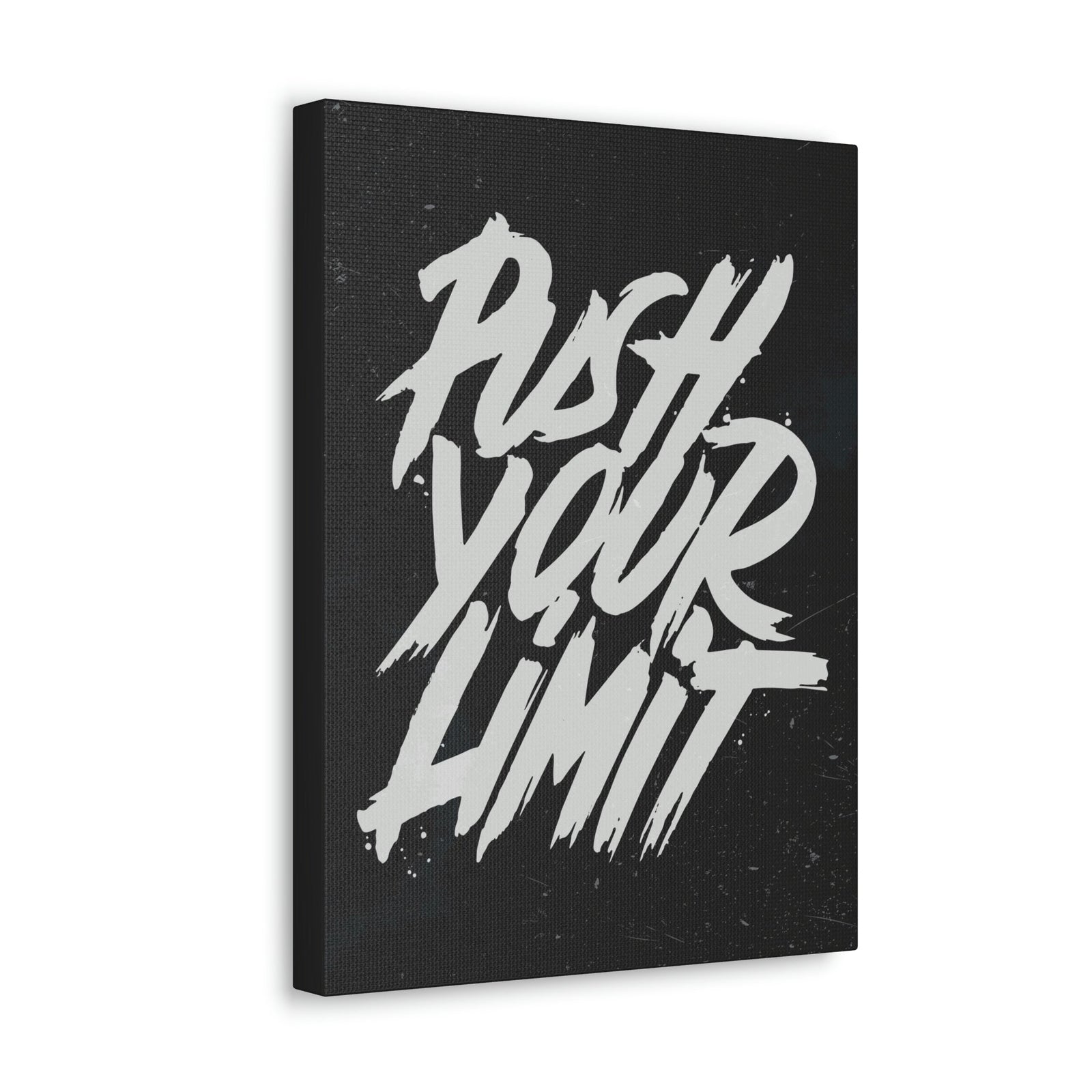 Scripture Walls Inspirational Wall Art Push Your Limit Motivation Wall Decor for Home Office Gym Inspiring Success Quote Print Ready to Hang Unframed-Express Your Love Gifts
