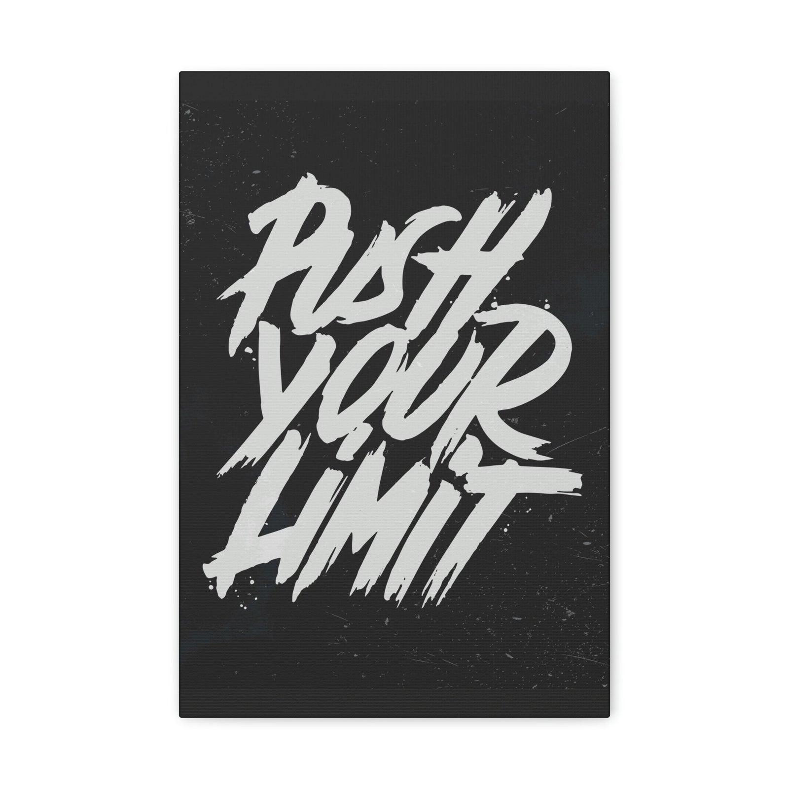 Scripture Walls Inspirational Wall Art Push Your Limit Motivation Wall Decor for Home Office Gym Inspiring Success Quote Print Ready to Hang Unframed-Express Your Love Gifts
