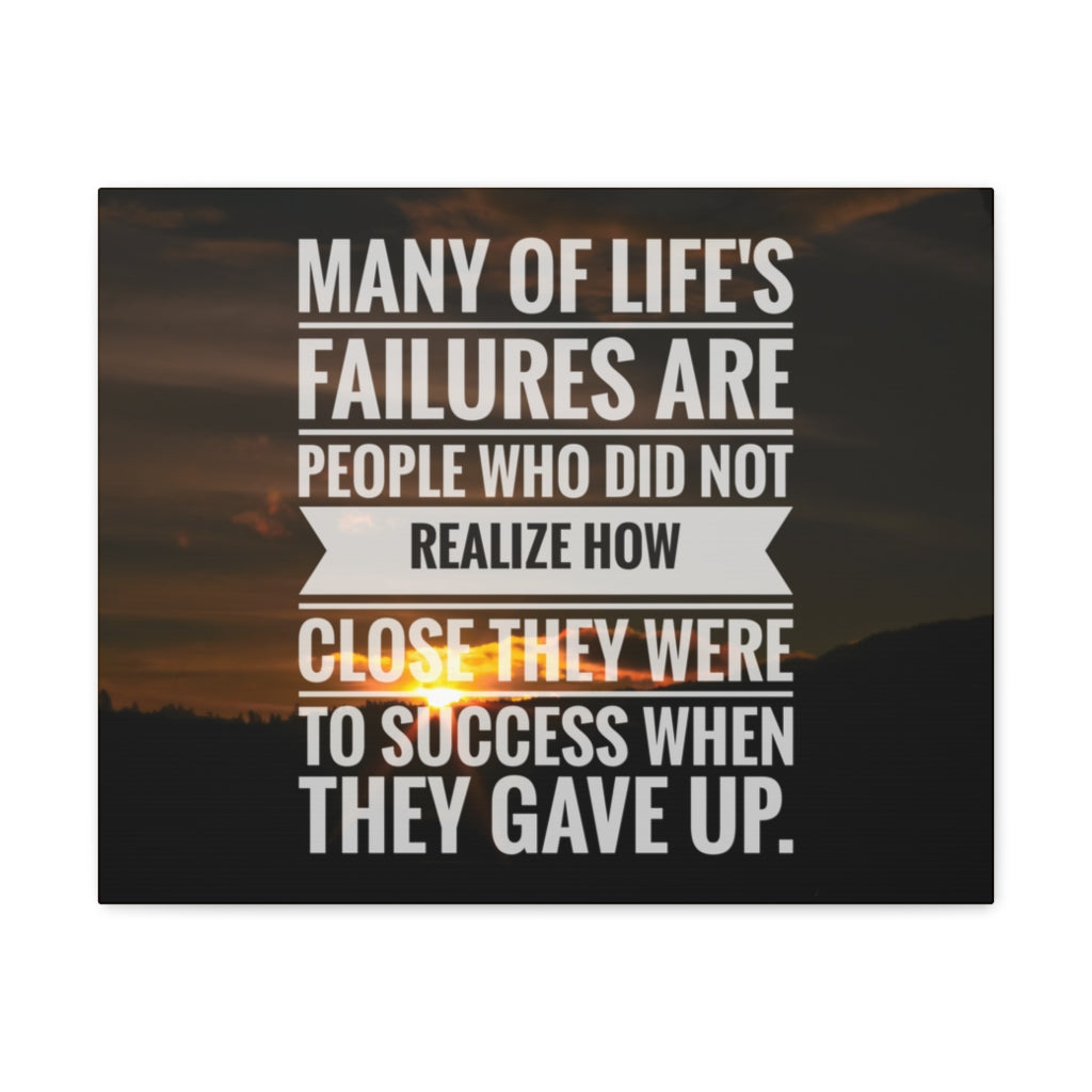 Scripture Walls Inspirational Wall Art Realize How Success Motivation Wall Decor for Home Office Gym Inspiring Success Quote Print Ready to Hang Unframed-Express Your Love Gifts