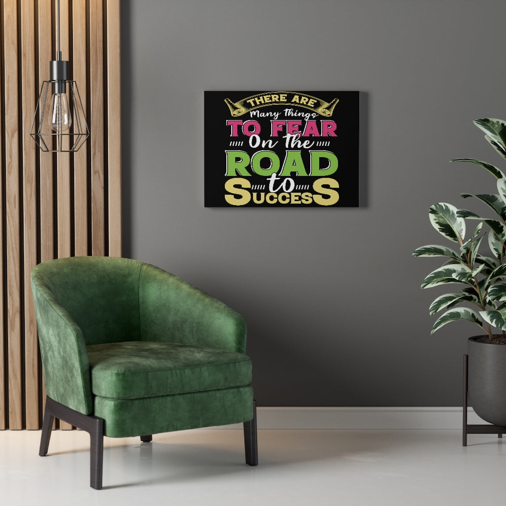 Scripture Walls Inspirational Wall Art Road To Success Wall Art Motivation Wall Decor for Home Office Gym Inspiring Success Quote Print Ready to Hang Unframed-Express Your Love Gifts