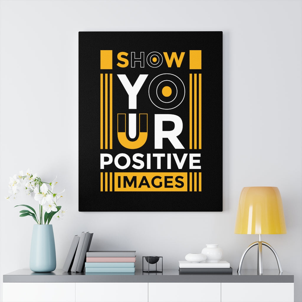 Scripture Walls Inspirational Wall Art Show Your Positive Images Wall Art Motivation Wall Decor for Home Office Gym Inspiring Success Quote Print Ready to Hang Unframed-Express Your Love Gifts
