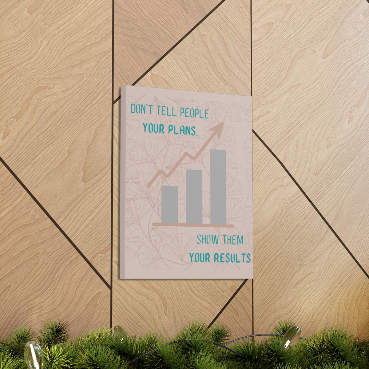 Scripture Walls Inspirational Wall Art Show Your Results Motivation Wall Decor for Home Office Gym Inspiring Success Quote Print Ready to Hang Unframed-Express Your Love Gifts