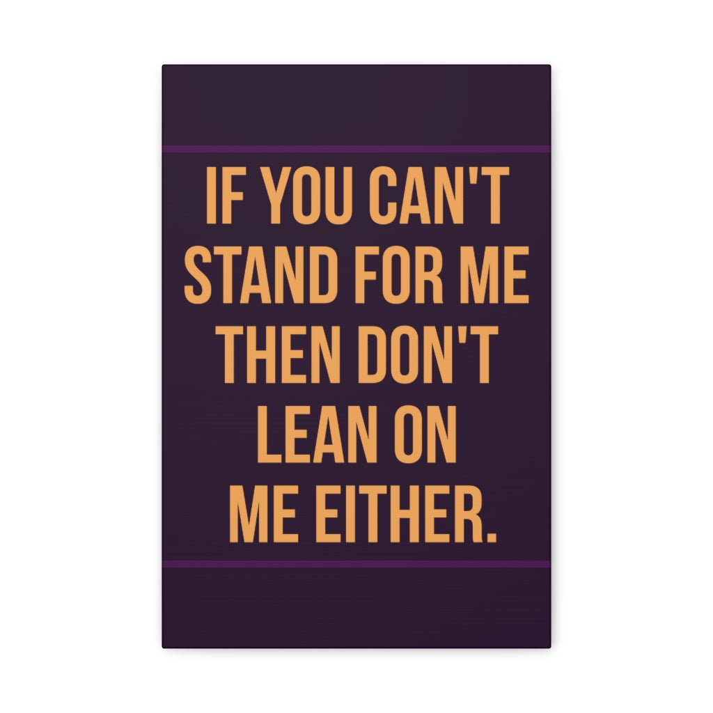 Scripture Walls Inspirational Wall Art Stand For Me Motivation Wall Decor for Home Office Gym Inspiring Success Quote Print Ready to Hang Unframed-Express Your Love Gifts