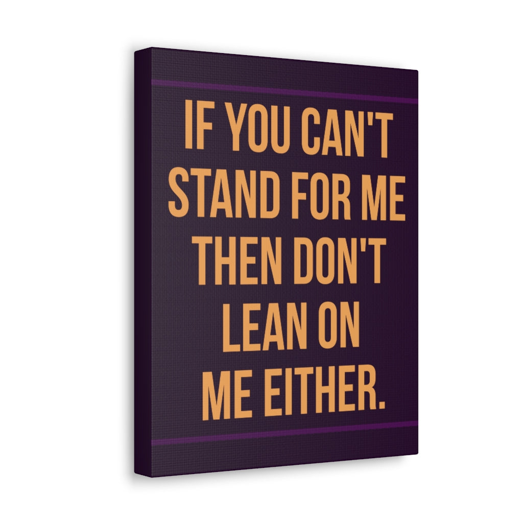 Scripture Walls Inspirational Wall Art Stand For Me Motivation Wall Decor for Home Office Gym Inspiring Success Quote Print Ready to Hang Unframed-Express Your Love Gifts