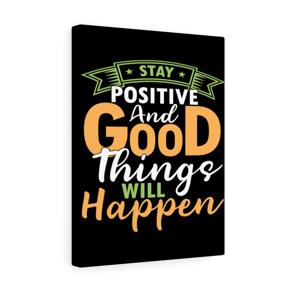 Scripture Walls Inspirational Wall Art Stay Positive Wall Art Motivation Wall Decor for Home Office Gym Inspiring Success Quote Print Ready to Hang Unframed-Express Your Love Gifts