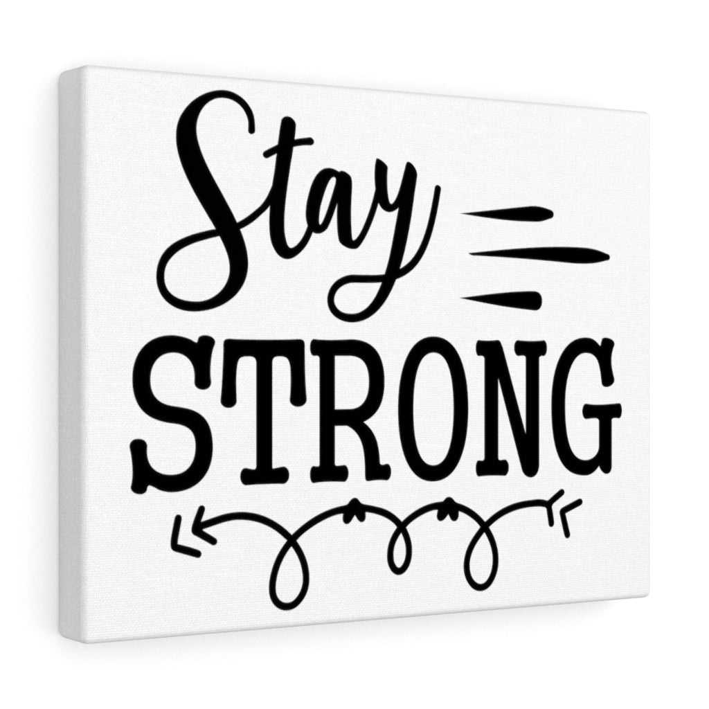 Scripture Walls Inspirational Wall Art Stay Strong Wall Art Motivation Wall Decor for Home Office Gym Inspiring Success Quote Print Ready to Hang Unframed-Express Your Love Gifts