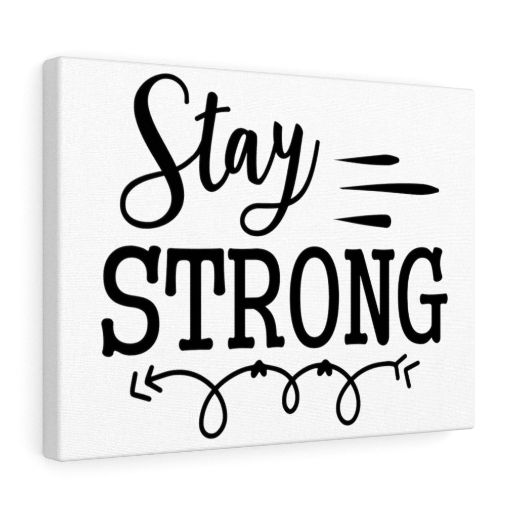 Scripture Walls Inspirational Wall Art Stay Strong Wall Art Motivation Wall Decor for Home Office Gym Inspiring Success Quote Print Ready to Hang Unframed-Express Your Love Gifts