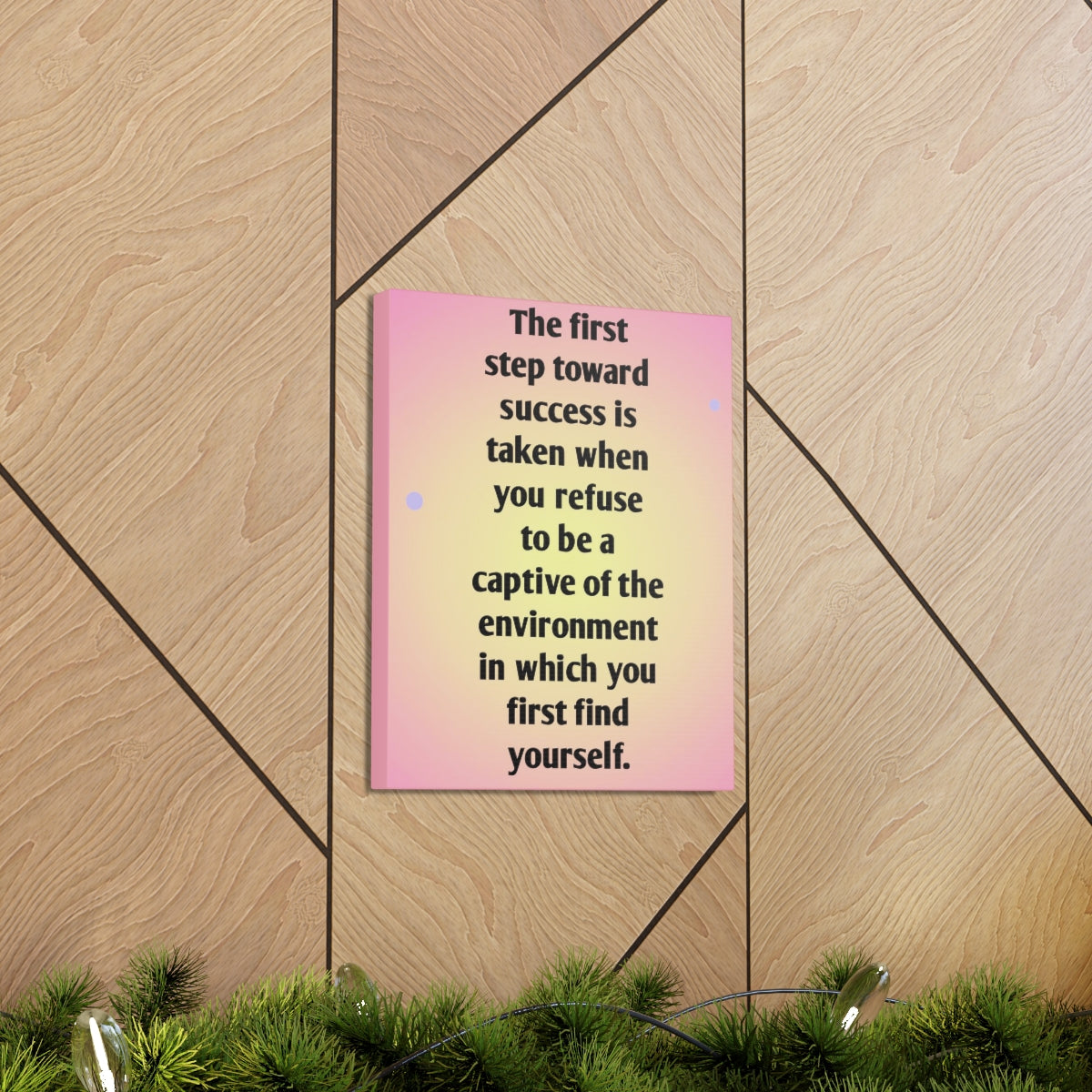 Scripture Walls Inspirational Wall Art Step Toward Success Motivation Wall Decor for Home Office Gym Inspiring Success Quote Print Ready to Hang Unframed-Express Your Love Gifts