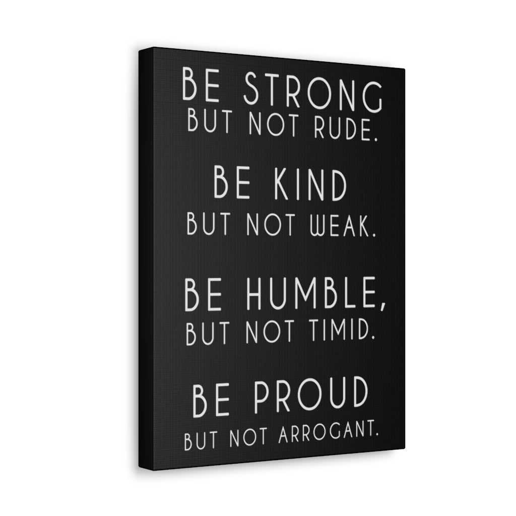 Scripture Walls Inspirational Wall Art Strong But Not Rude Motivation Wall Decor for Home Office Gym Inspiring Success Quote Print Ready to Hang Unframed-Express Your Love Gifts