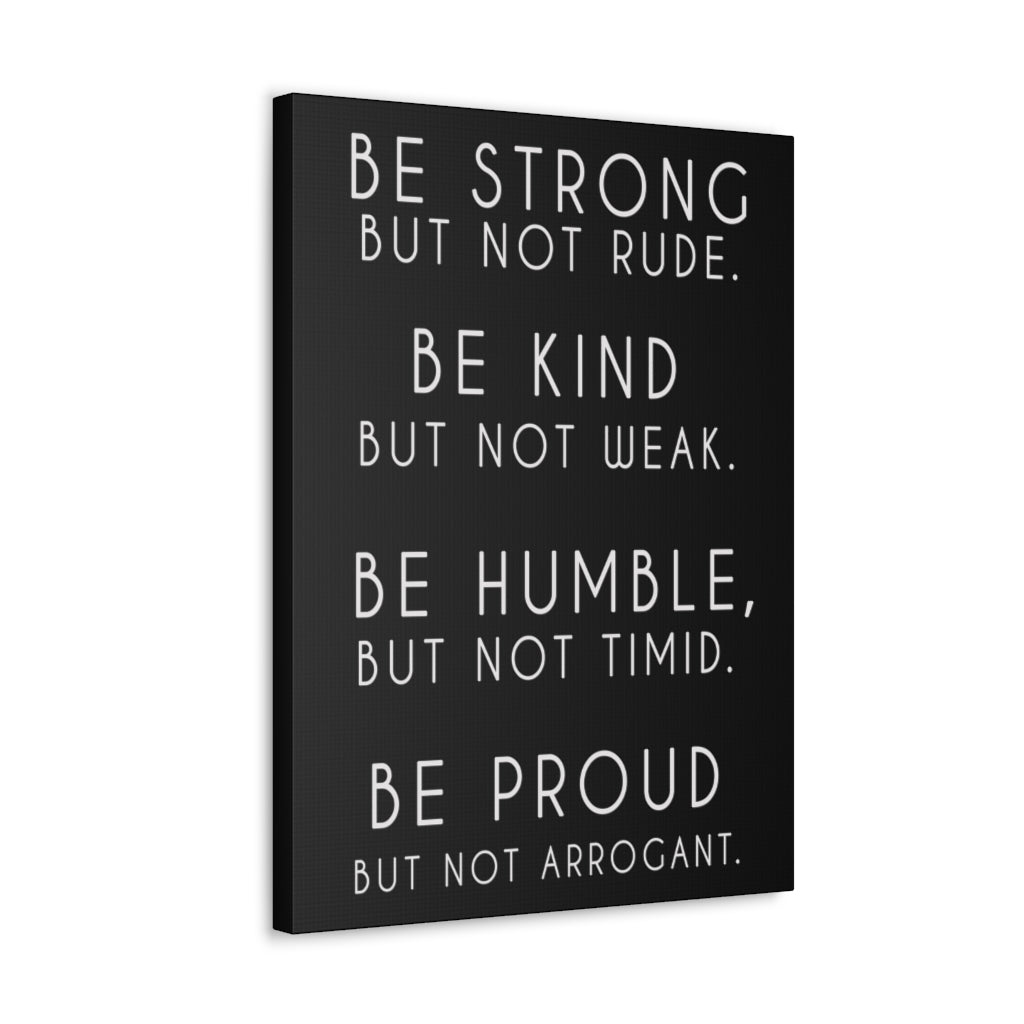 Scripture Walls Inspirational Wall Art Strong But Not Rude Motivation Wall Decor for Home Office Gym Inspiring Success Quote Print Ready to Hang Unframed-Express Your Love Gifts