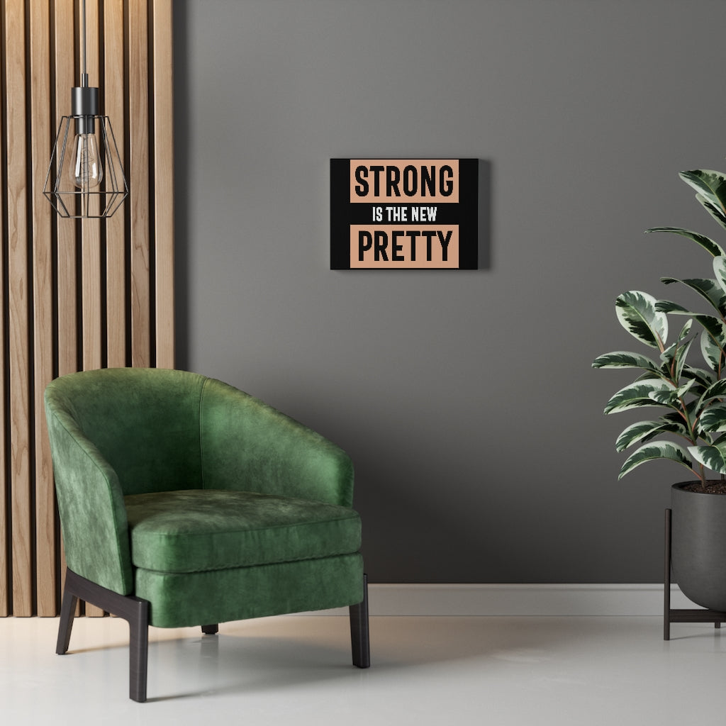 Scripture Walls Inspirational Wall Art Strong Is The New Pretty Wall Art Motivation Wall Decor for Home Office Gym Inspiring Success Quote Print Ready to Hang Unframed-Express Your Love Gifts