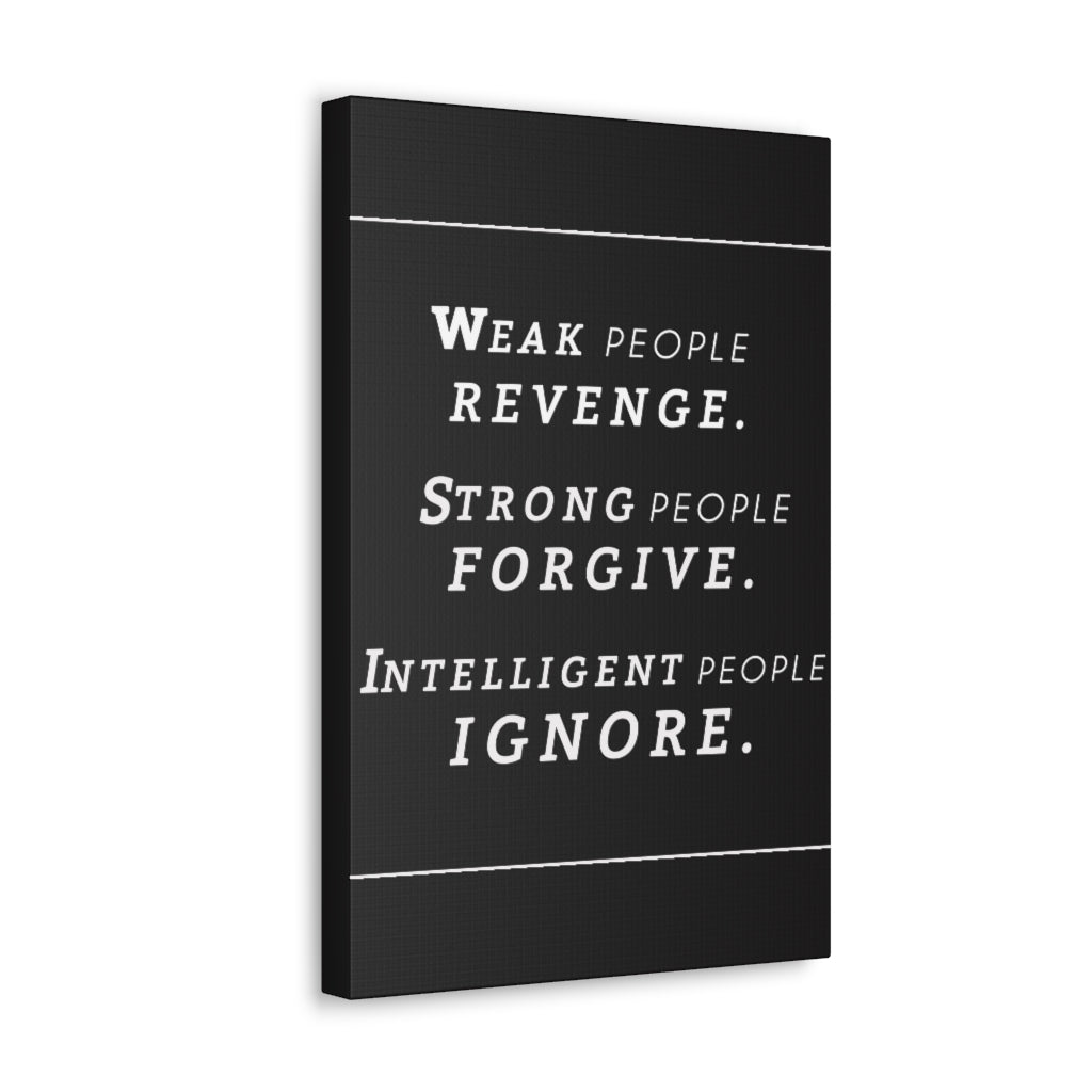 Scripture Walls Inspirational Wall Art Strong People Forgive Motivation Wall Decor for Home Office Gym Inspiring Success Quote Print Ready to Hang Unframed-Express Your Love Gifts