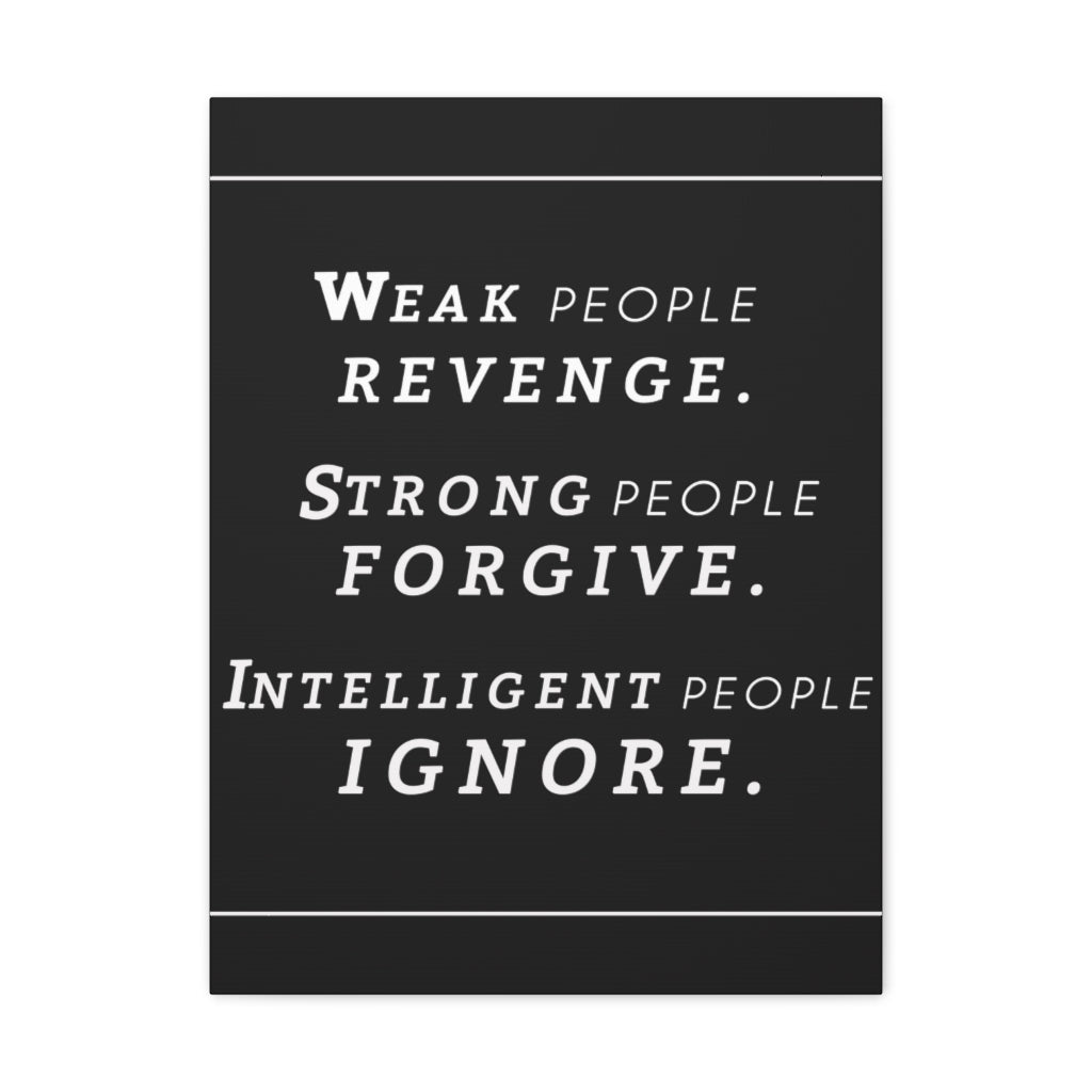 Scripture Walls Inspirational Wall Art Strong People Forgive Motivation Wall Decor for Home Office Gym Inspiring Success Quote Print Ready to Hang Unframed-Express Your Love Gifts