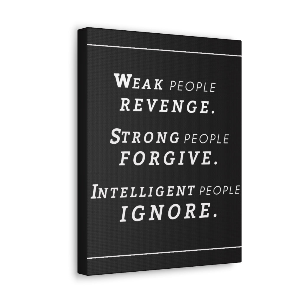 Scripture Walls Inspirational Wall Art Strong People Forgive Motivation Wall Decor for Home Office Gym Inspiring Success Quote Print Ready to Hang Unframed-Express Your Love Gifts
