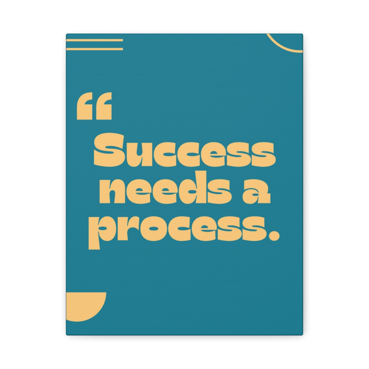 Scripture Walls Inspirational Wall Art Success Needs Process Motivation Wall Decor for Home Office Gym Inspiring Success Quote Print Ready to Hang Unframed-Express Your Love Gifts