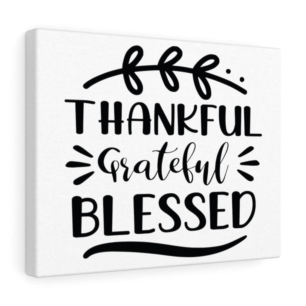 Scripture Walls Inspirational Wall Art Thankful Grateful Blessed Wall Art Motivation Wall Decor for Home Office Gym Inspiring Success Quote Print Ready to Hang Unframed-Express Your Love Gifts
