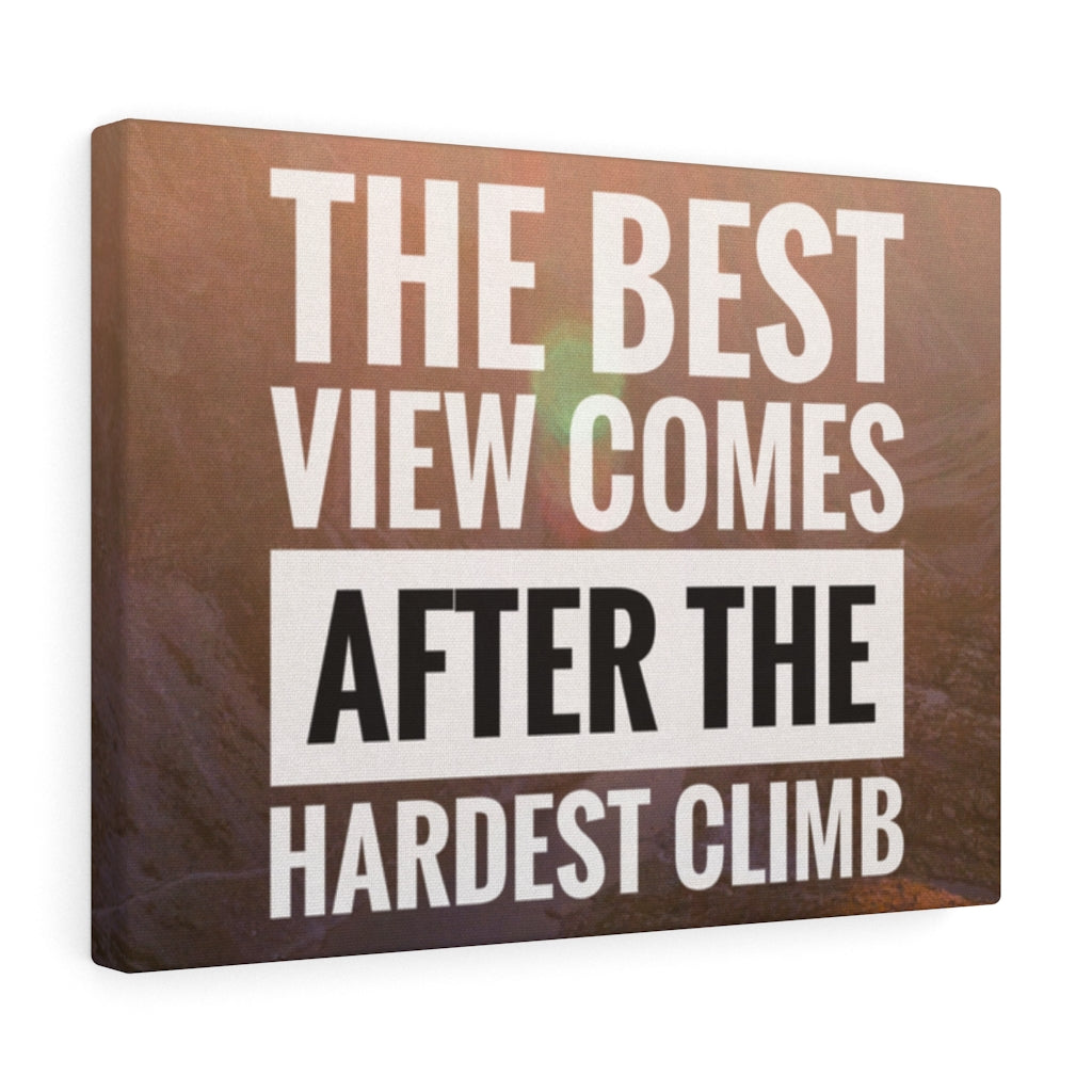 Scripture Walls Inspirational Wall Art The Best View Motivational Print Ready to Hang Artwork Unframed-Express Your Love Gifts