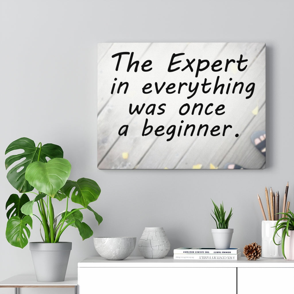 Scripture Walls Inspirational Wall Art The Expert In Everything Motivational Print Ready to Hang Artwork Unframed-Express Your Love Gifts