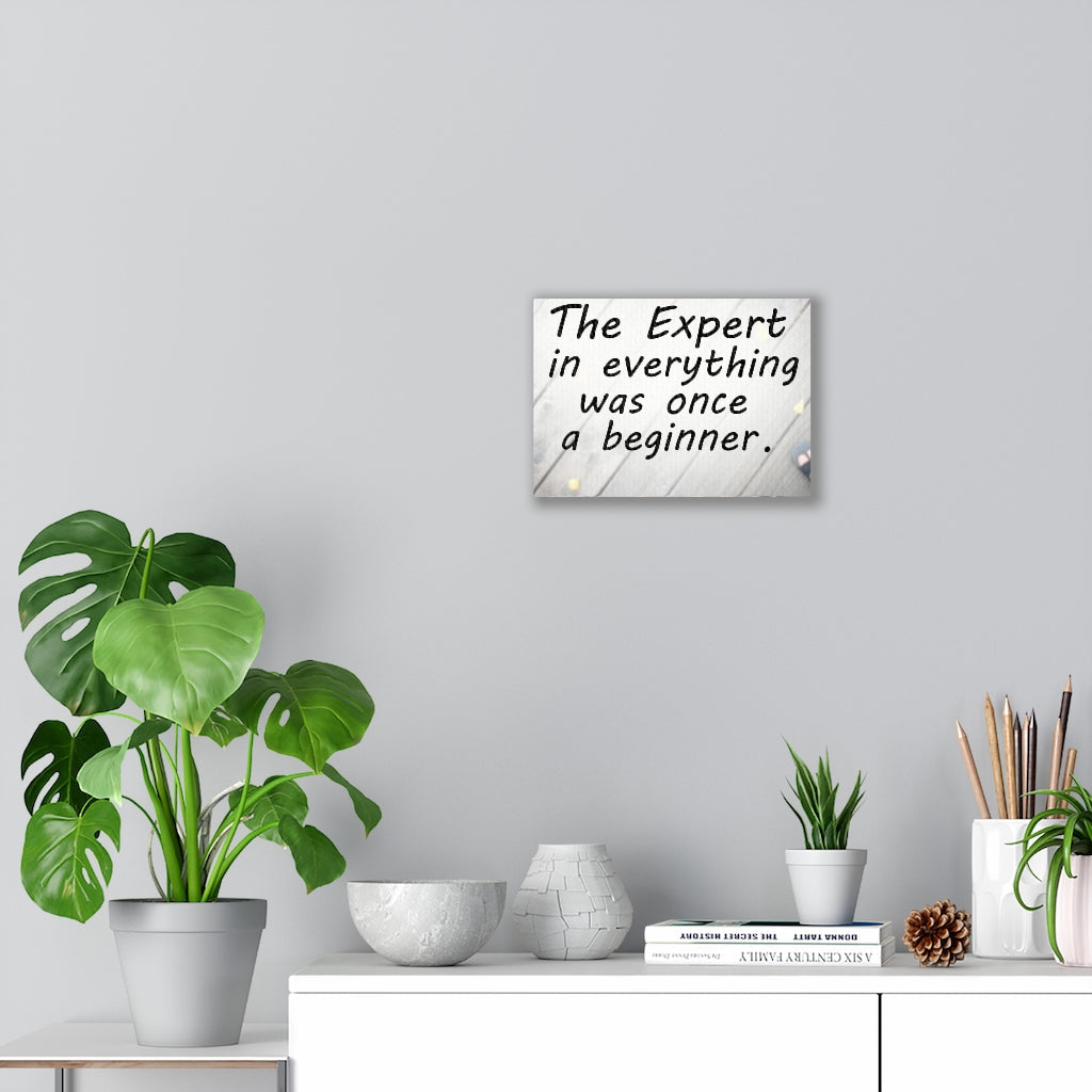 Scripture Walls Inspirational Wall Art The Expert In Everything Motivational Print Ready to Hang Artwork Unframed-Express Your Love Gifts