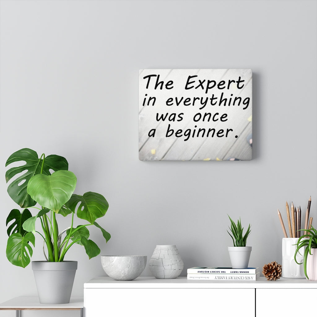 Scripture Walls Inspirational Wall Art The Expert In Everything Motivational Print Ready to Hang Artwork Unframed-Express Your Love Gifts