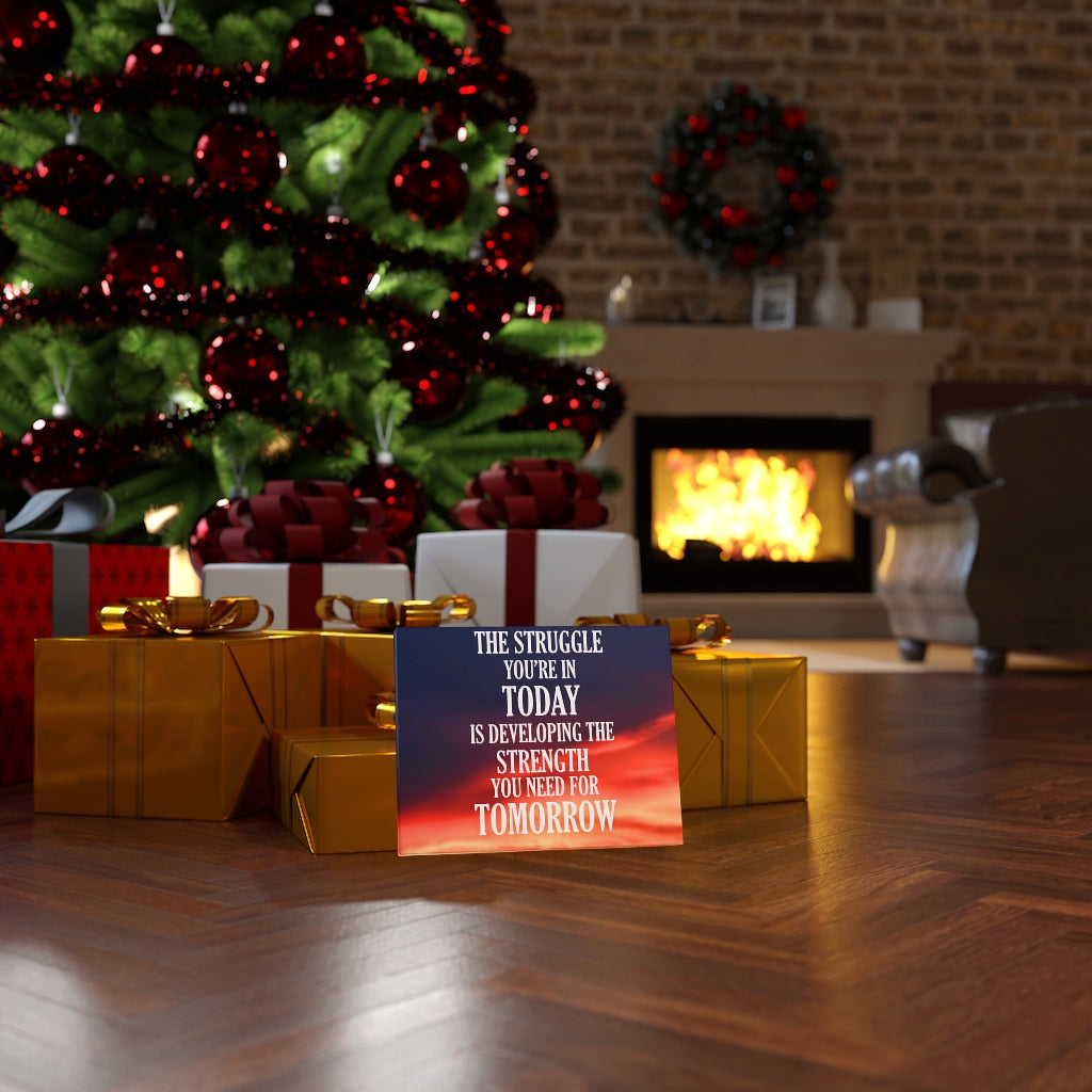 Scripture Walls Inspirational Wall Art The Struggle You're In Today Motivational Print Ready to Hang Artwork Unframed-Express Your Love Gifts