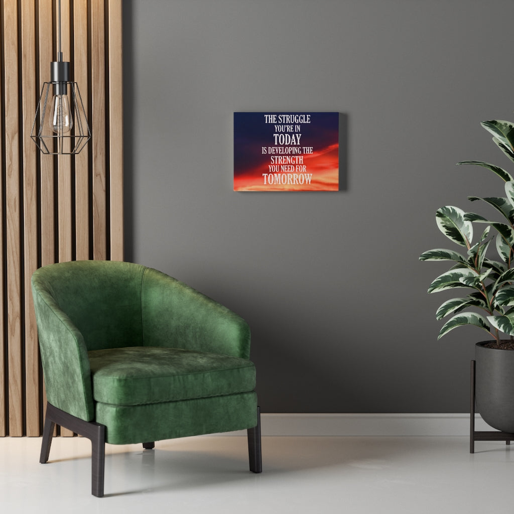 Scripture Walls Inspirational Wall Art The Struggle You're In Today Motivational Print Ready to Hang Artwork Unframed-Express Your Love Gifts