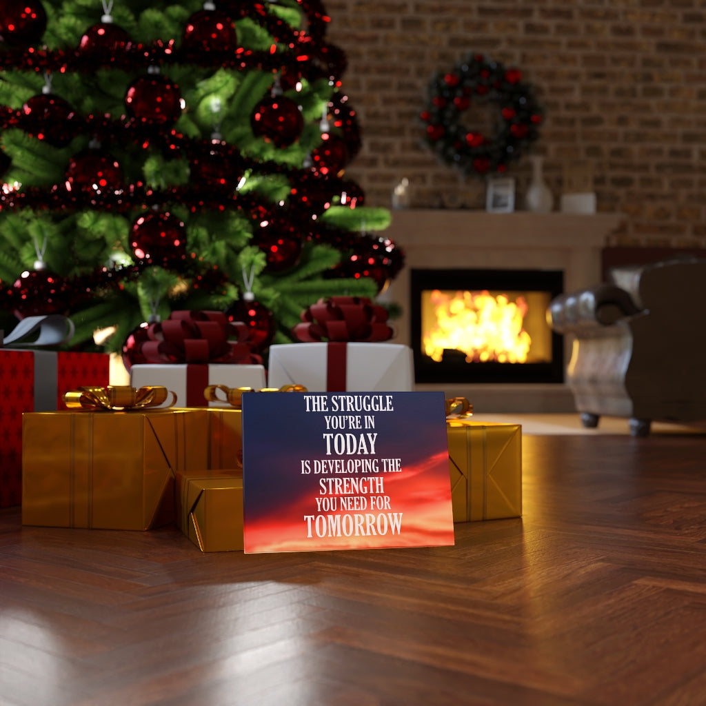 Scripture Walls Inspirational Wall Art The Struggle You're In Today Motivational Print Ready to Hang Artwork Unframed-Express Your Love Gifts