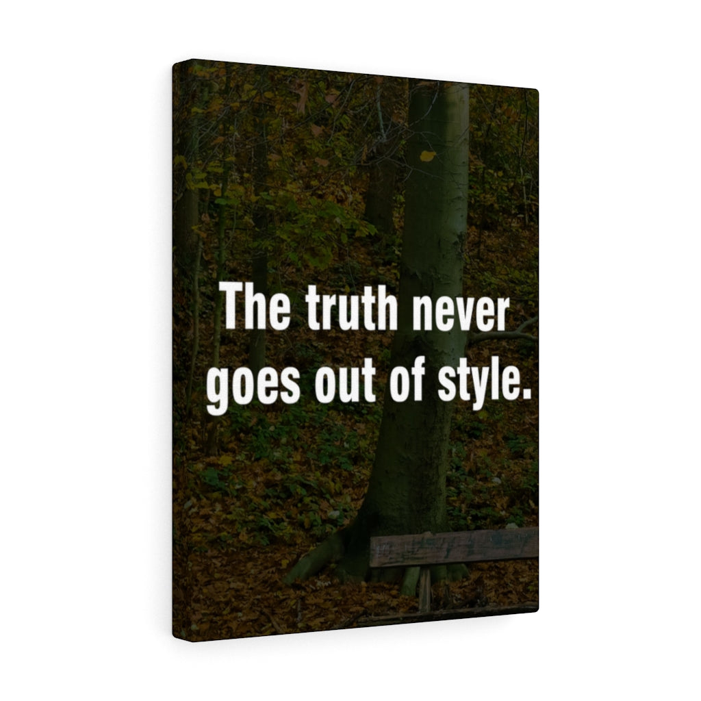 Scripture Walls Inspirational Wall Art The Truth Never Motivational Print Ready to Hang Artwork Unframed-Express Your Love Gifts