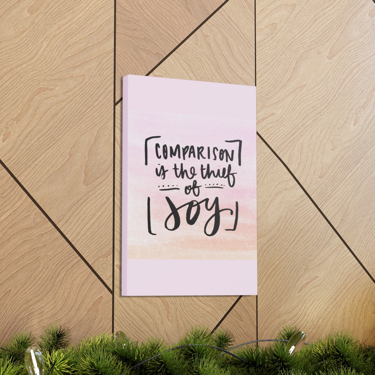 Scripture Walls Inspirational Wall Art Thief Of Joy Motivation Wall Decor for Home Office Gym Inspiring Success Quote Print Ready to Hang Unframed-Express Your Love Gifts