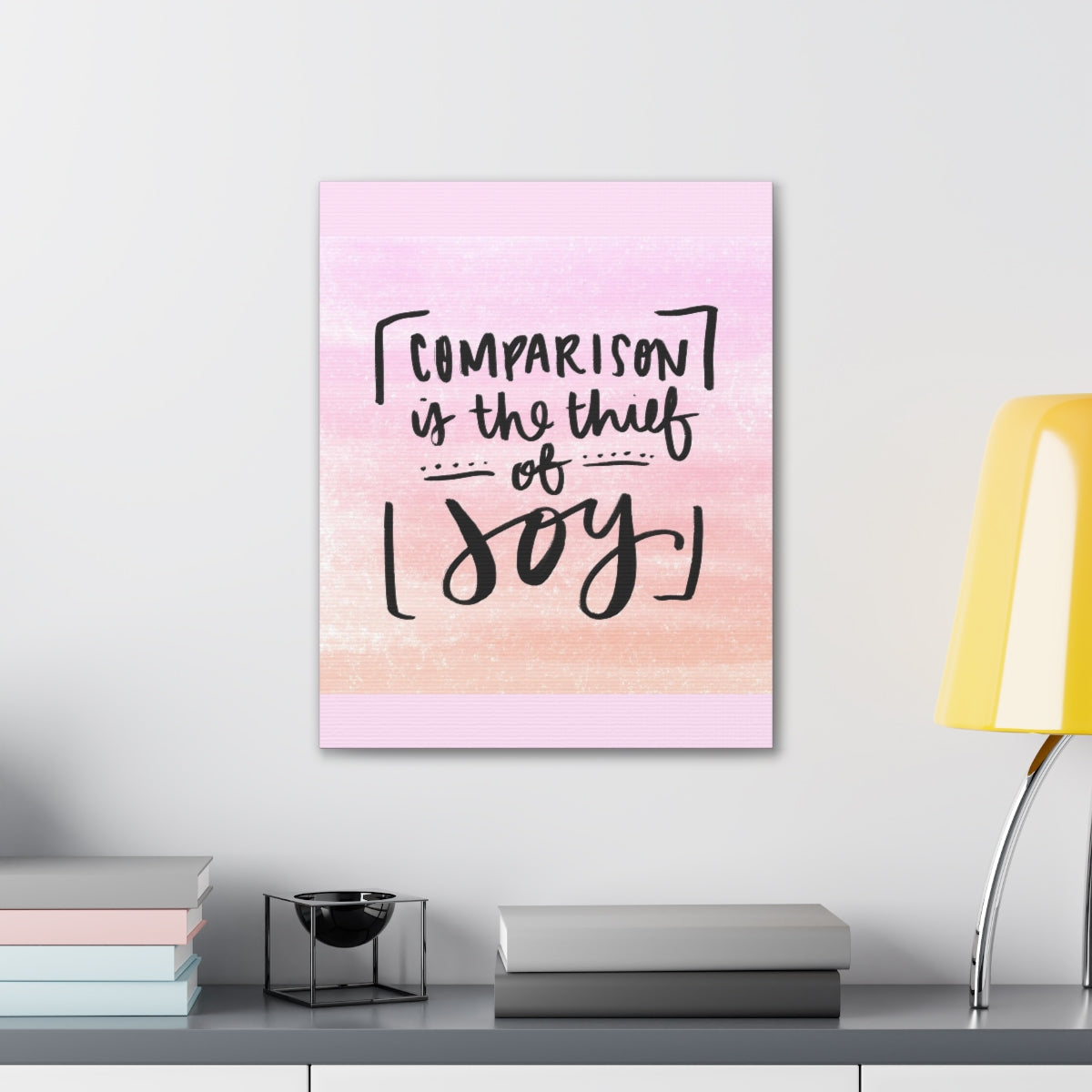 Scripture Walls Inspirational Wall Art Thief Of Joy Motivation Wall Decor for Home Office Gym Inspiring Success Quote Print Ready to Hang Unframed-Express Your Love Gifts