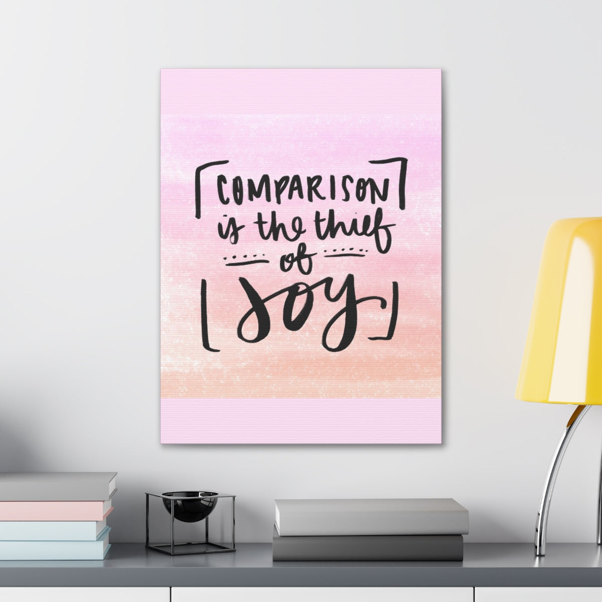 Scripture Walls Inspirational Wall Art Thief Of Joy Motivation Wall Decor for Home Office Gym Inspiring Success Quote Print Ready to Hang Unframed-Express Your Love Gifts