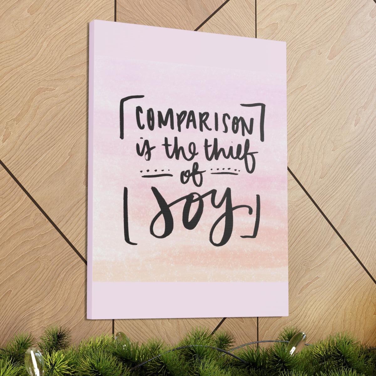 Scripture Walls Inspirational Wall Art Thief Of Joy Motivation Wall Decor for Home Office Gym Inspiring Success Quote Print Ready to Hang Unframed-Express Your Love Gifts