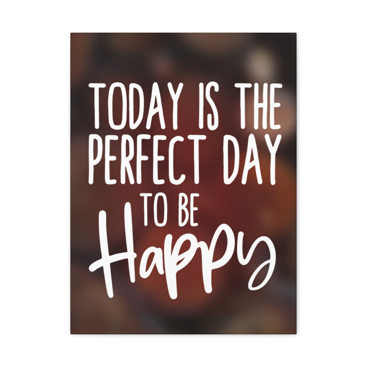 Scripture Walls Inspirational Wall Art Today Is Perfect Motivation Wall Decor for Home Office Gym Inspiring Success Quote Print Ready to Hang Unframed-Express Your Love Gifts