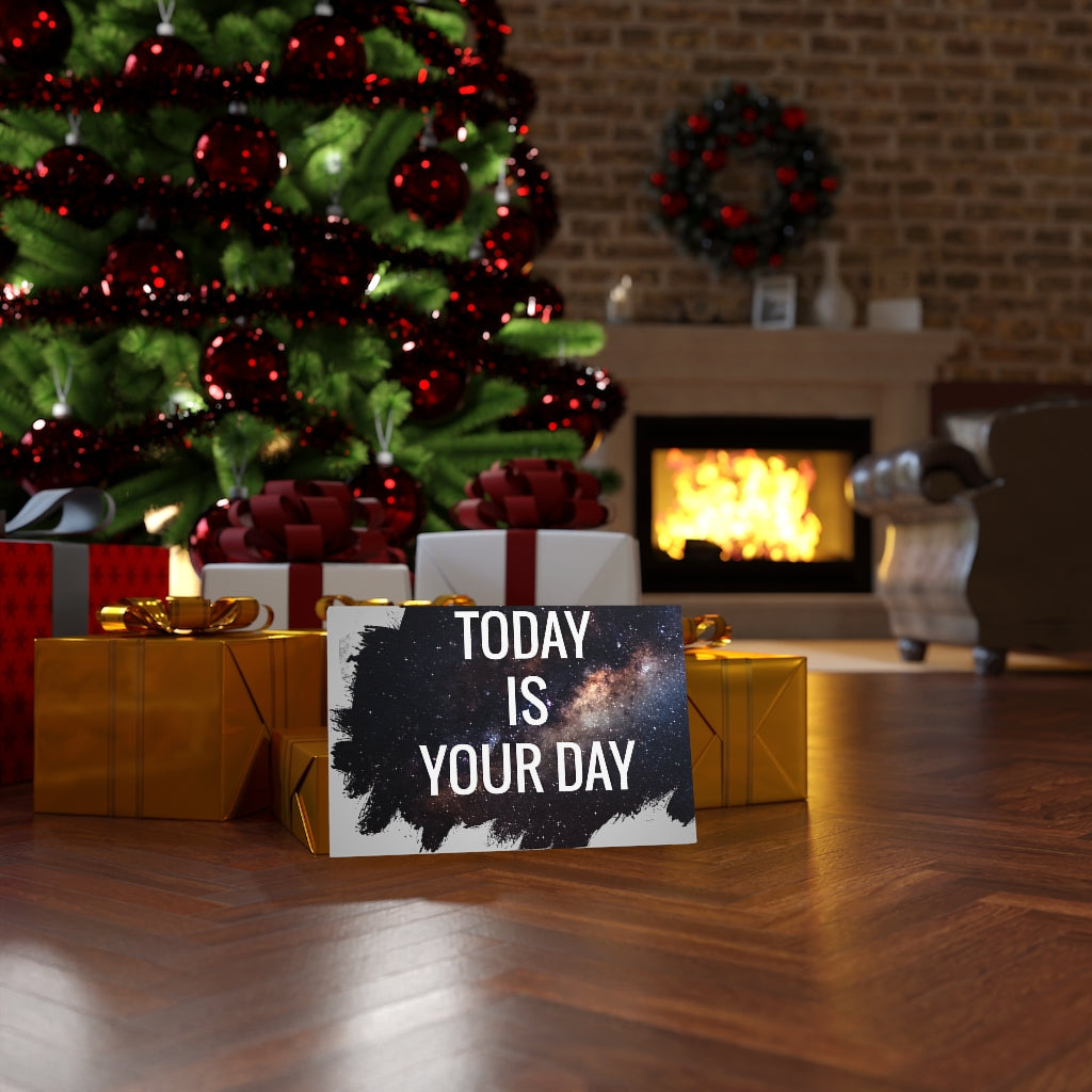 Scripture Walls Inspirational Wall Art Today Is Your Day Motivational Print Ready to Hang Artwork Unframed-Express Your Love Gifts