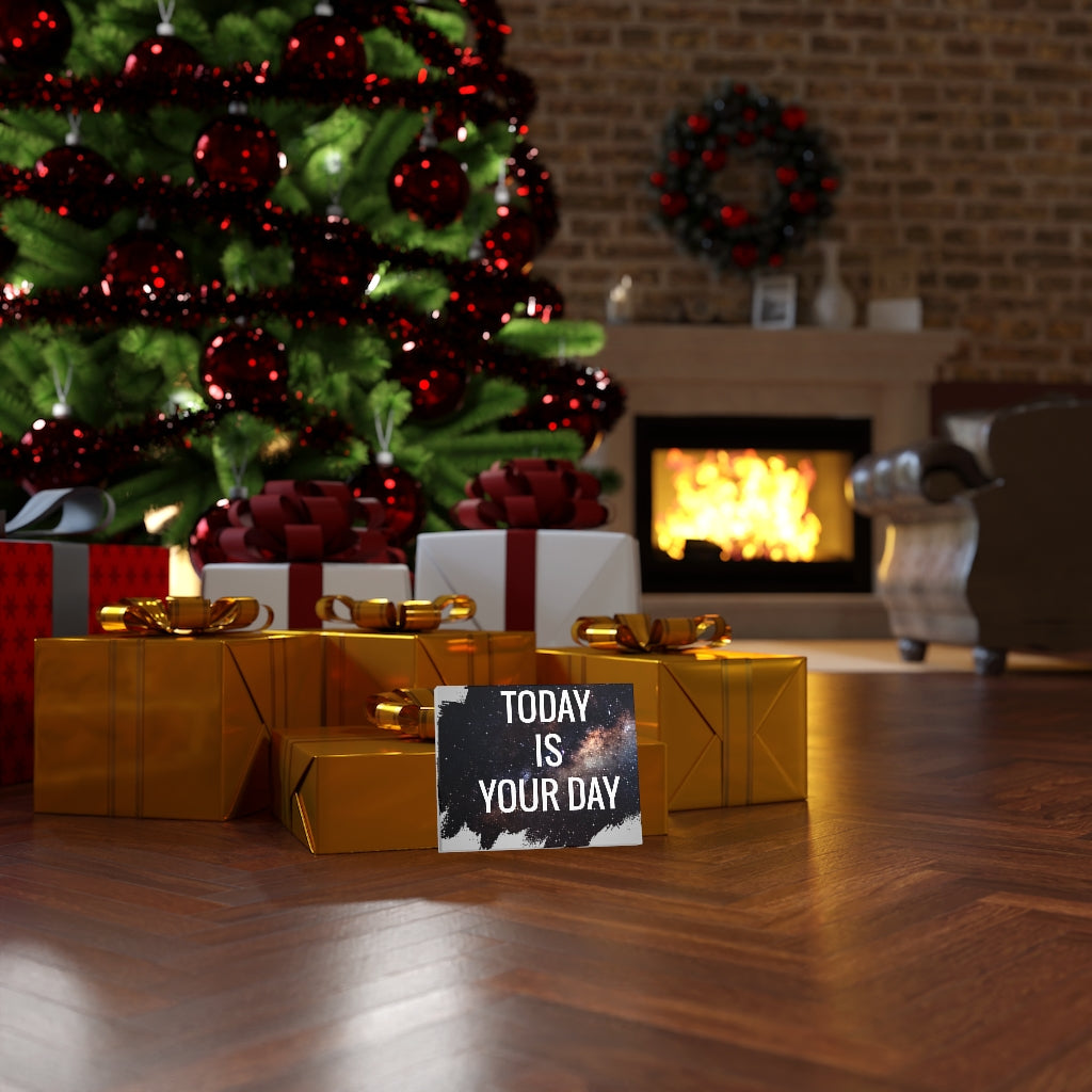 Scripture Walls Inspirational Wall Art Today Is Your Day Motivational Print Ready to Hang Artwork Unframed-Express Your Love Gifts