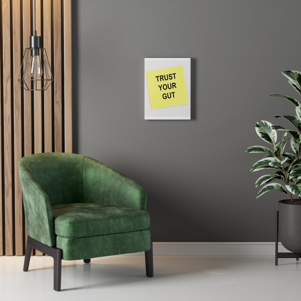 Scripture Walls Inspirational Wall Art Trust Your Gut Motivational Print Ready to Hang Artwork Unframed-Express Your Love Gifts