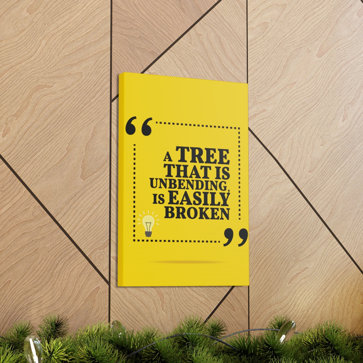 Scripture Walls Inspirational Wall Art Unbending Is Easily Broken Motivation Wall Decor for Home Office Gym Inspiring Success Quote Print Ready to Hang Unframed-Express Your Love Gifts