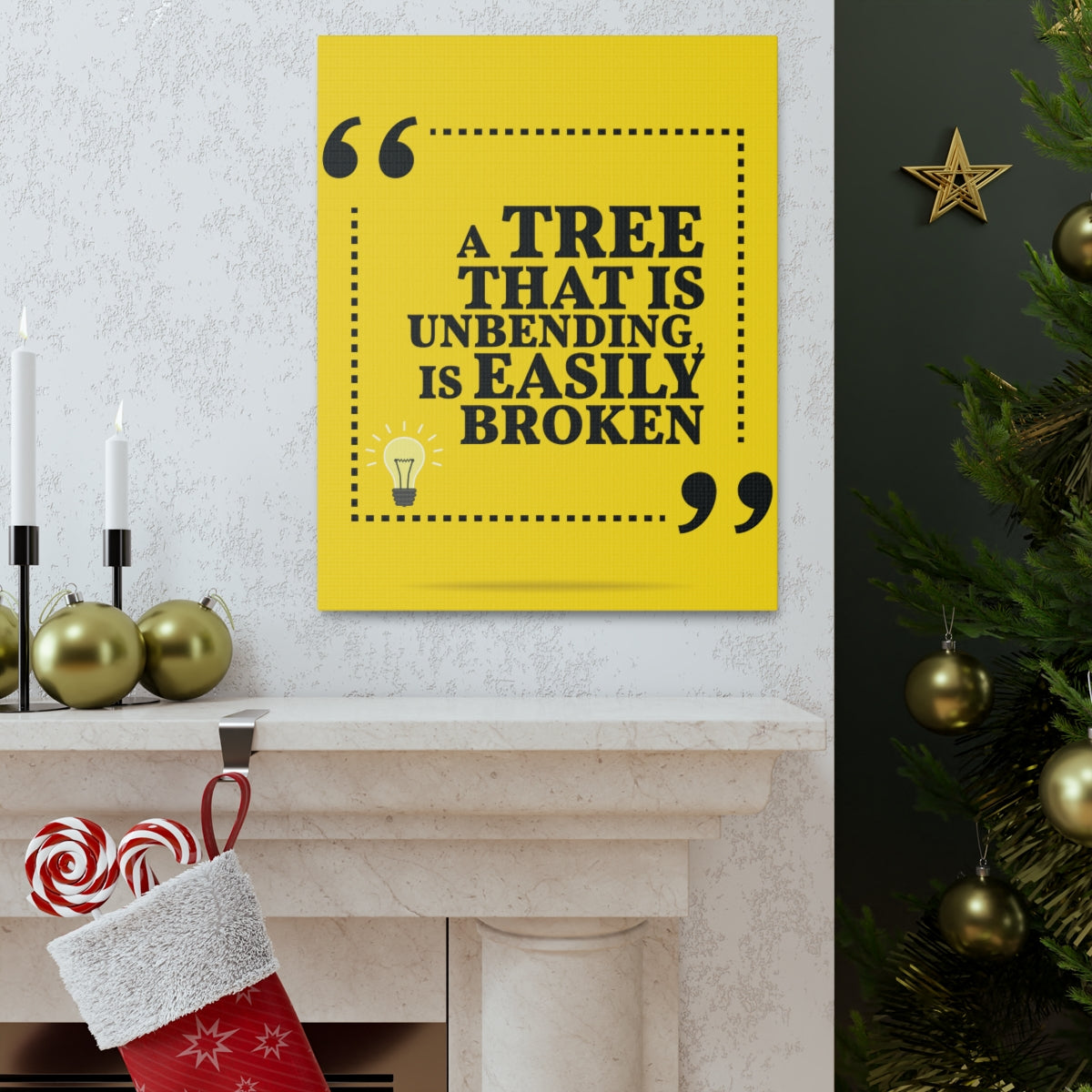 Scripture Walls Inspirational Wall Art Unbending Is Easily Broken Motivation Wall Decor for Home Office Gym Inspiring Success Quote Print Ready to Hang Unframed-Express Your Love Gifts