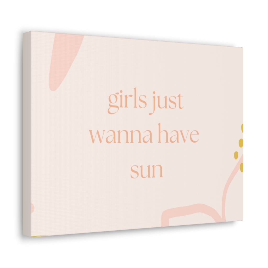 Scripture Walls Inspirational Wall Art Wanna Have Sun Motivation Wall Decor for Home Office Gym Inspiring Success Quote Print Ready to Hang Unframed-Express Your Love Gifts