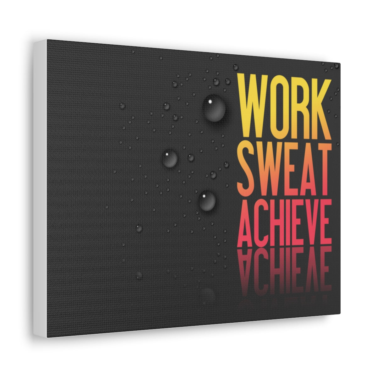 Scripture Walls Inspirational Wall Art Work Sweat Achieve Motivation Wall Decor for Home Office Gym Inspiring Success Quote Print Ready to Hang Unframed-Express Your Love Gifts